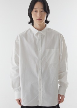 Oxford Overfit Shirt White